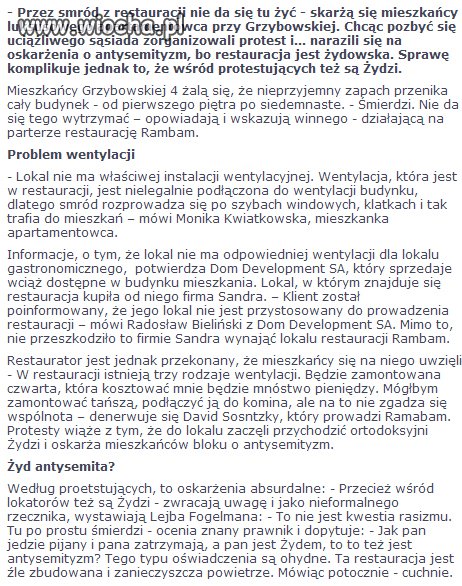 Oskarżasz żyda?