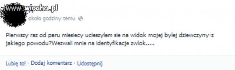 Czarny humor panuje też na facebooku.