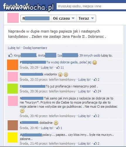 Dziewczyna ma chyba nierówno 