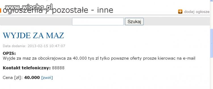 Przybędzie nam nowy obywatel w Polsce