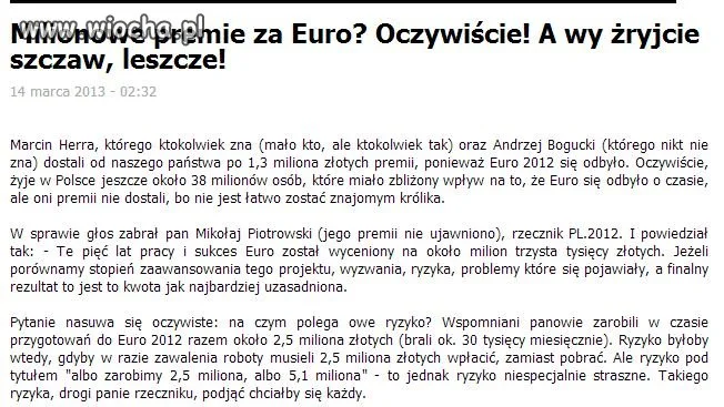Sytuacja w Polsce coraz lepsza, kolejne premie!