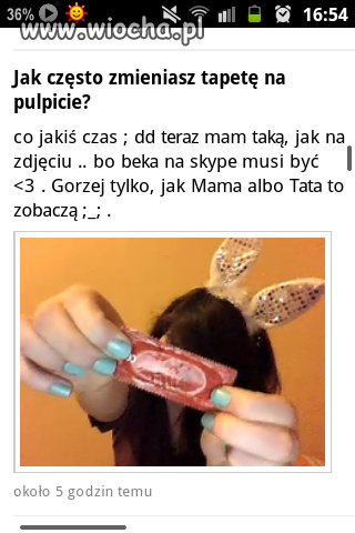 Uczennica technikum