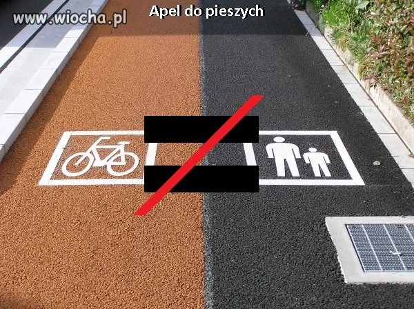 Apel do pieszych