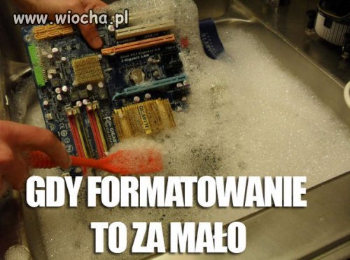 Gdy formatowanie to za mało 