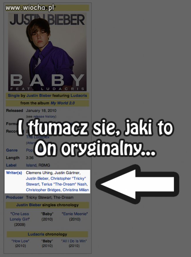 "Twórczość" Dżastina