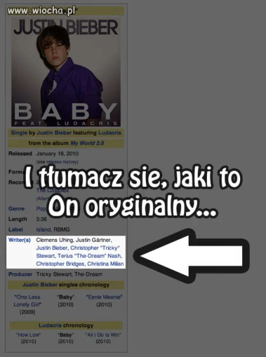 "Twórczość" Dżastina
