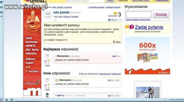 Zawsze ciekawe pytania