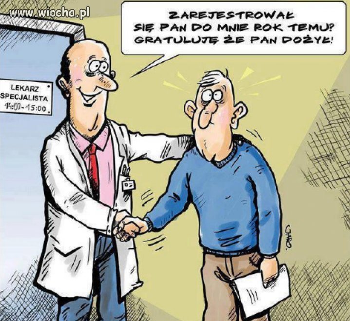 Polska służba zdrowia.