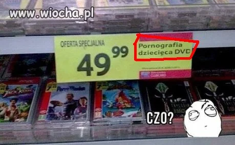 Pornografia dziecięca  DVD