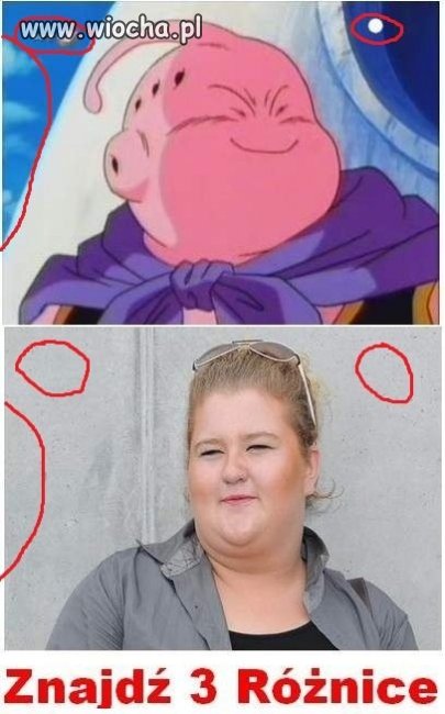 Znajdź 3 różnice