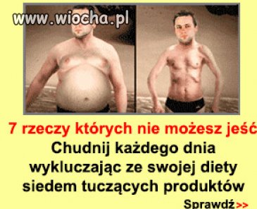 Naciągane reklamy jak "schudnąć"...
