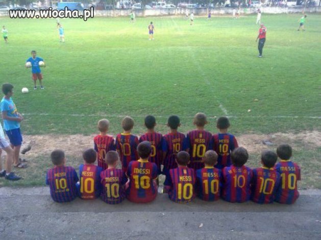 Messi na ławce rezerwowych
