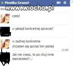 Dodała mnie do znajomych