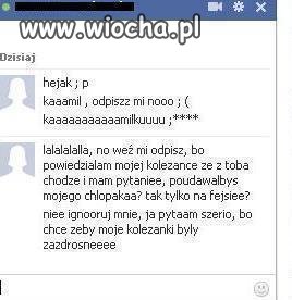 Puste nastolatki na fejsie po prostu mnie dobijają