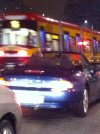 Lans BMW bez dachu w zimę