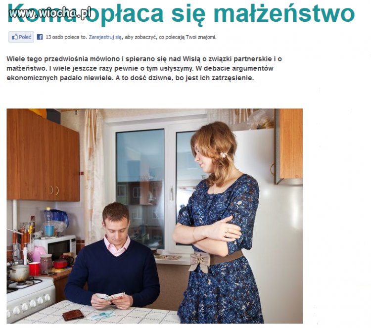 Ożeń sie...A potem chodz goły i wesoły