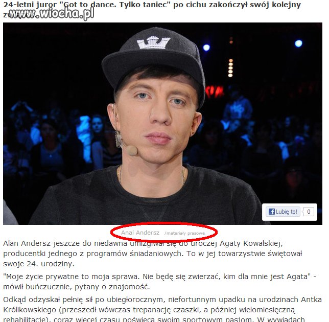 Wyjątkowe imię chłopak ma
