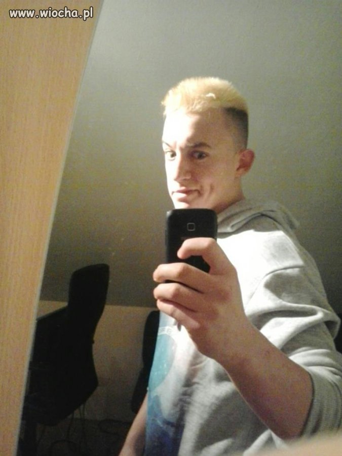 Blond nie każdemu pasuje..