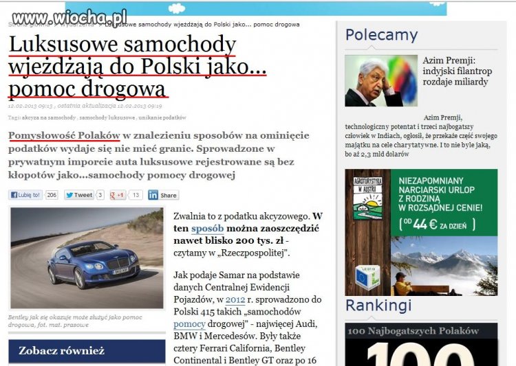 Pomysłowość Polaków. Przez rząd po Polsce...