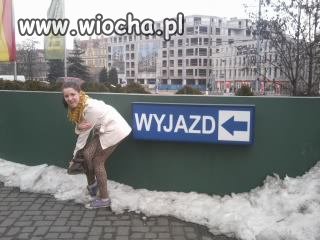 Wyjazd a nie wjazd 