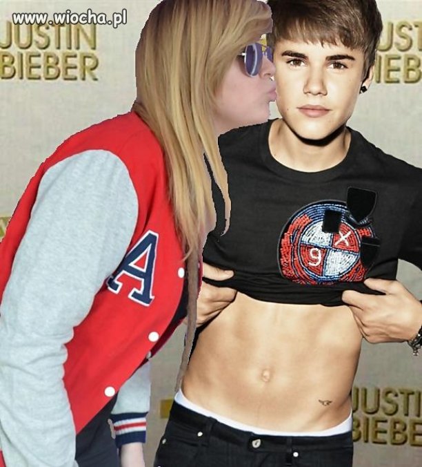 Kolejna fanka Bieberka + Mistrz Painta= Wiocha