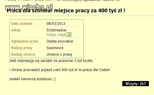 Idealna praca...