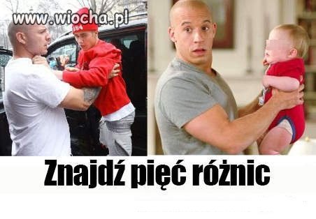 Znajdź 5 różnic