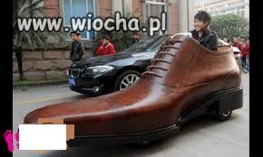 W tych czasach pojęcie  "buta" ...