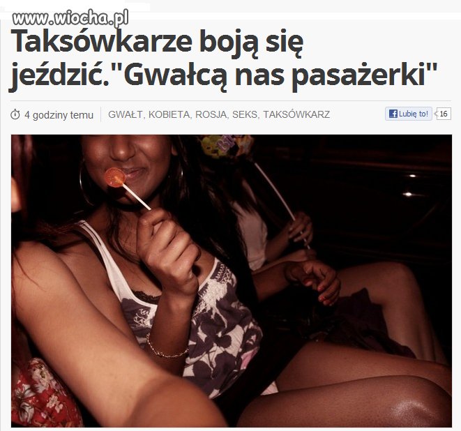 Uwaga na napalone pasażerki...