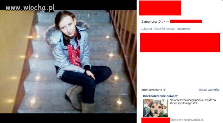 Zamyślooona 