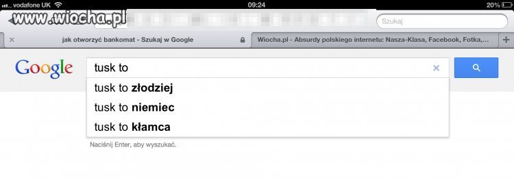 Google prawdę ci powie...