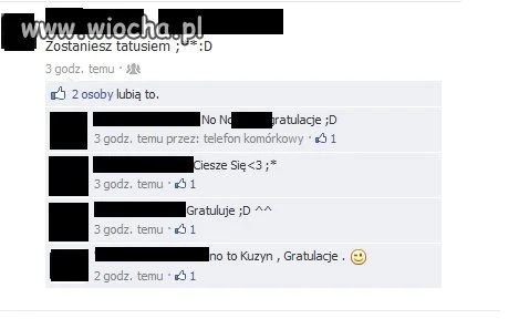 Tak to się oznajmia