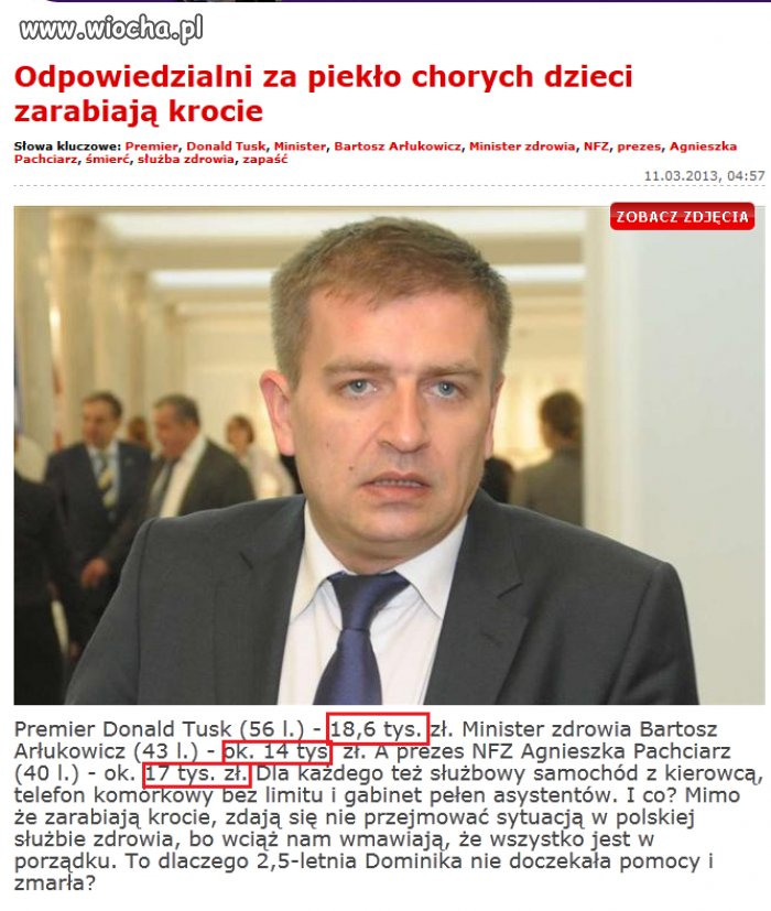 Dla nich liczy się tylko kasa