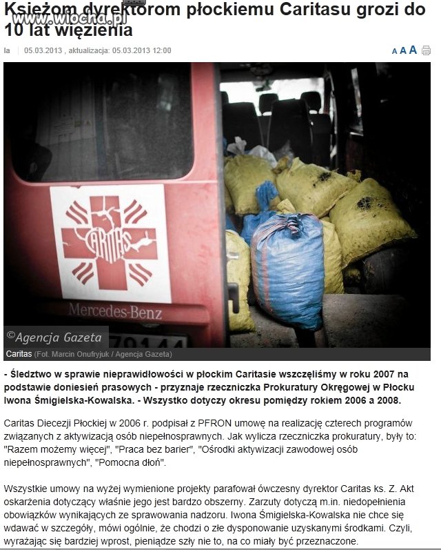 Katolicka działalność
