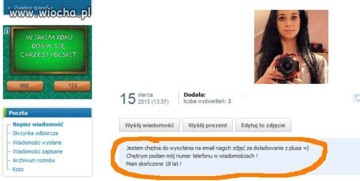 Nagie fotki za doładowanie !