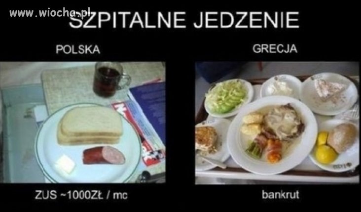 Szpitalne jedzenie