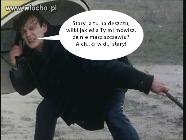 To naprawdę "Nic śmiesznego" Panie Stefan!