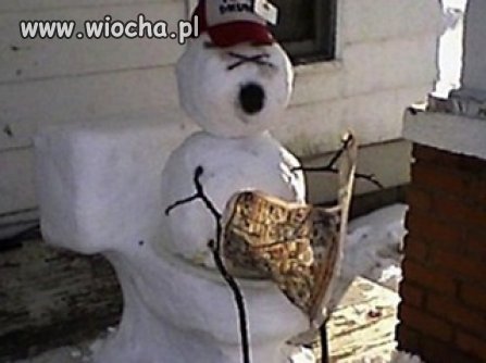 Największą wiochę odwala zima, że nie chce odejść!