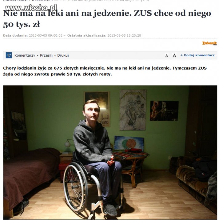 ZUS nie ma litości