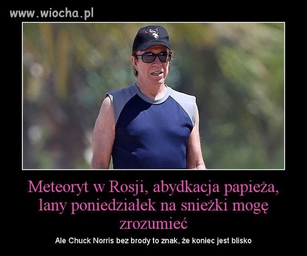Chuck Norris bez brody