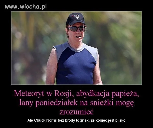 Chuck Norris bez brody