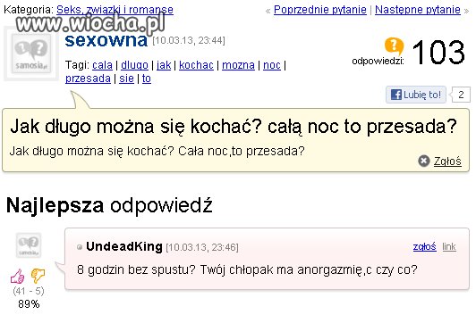 Jak długo się można kochać...