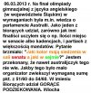 I będą narzekać, że coraz mniej laureatów!
