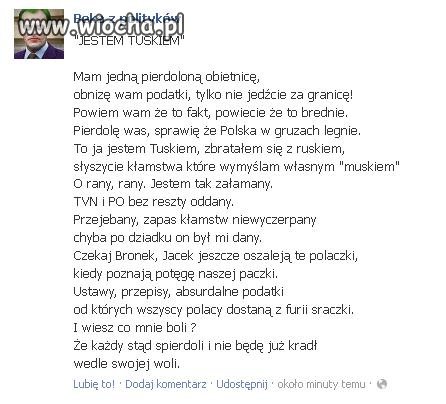 Jestem Tuskiem.