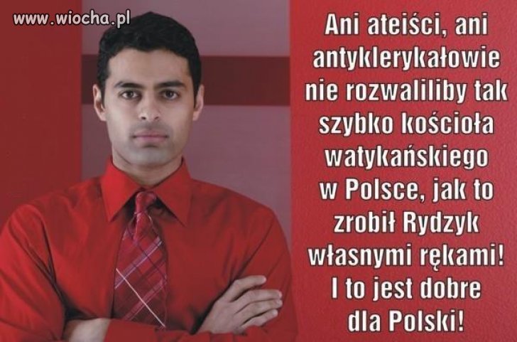 Rydzyk to pożyteczny pasożyt 