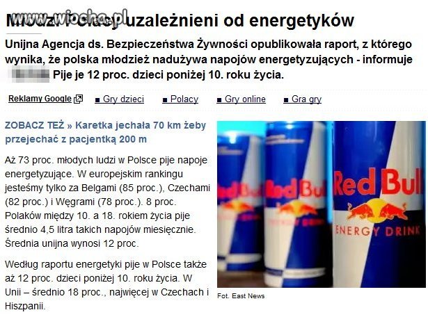Młoda Polska się uzależnia...