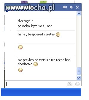 Z typu "Ruchasz się? czy trzeba z Tobą chodzić"