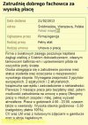 Jest praca.