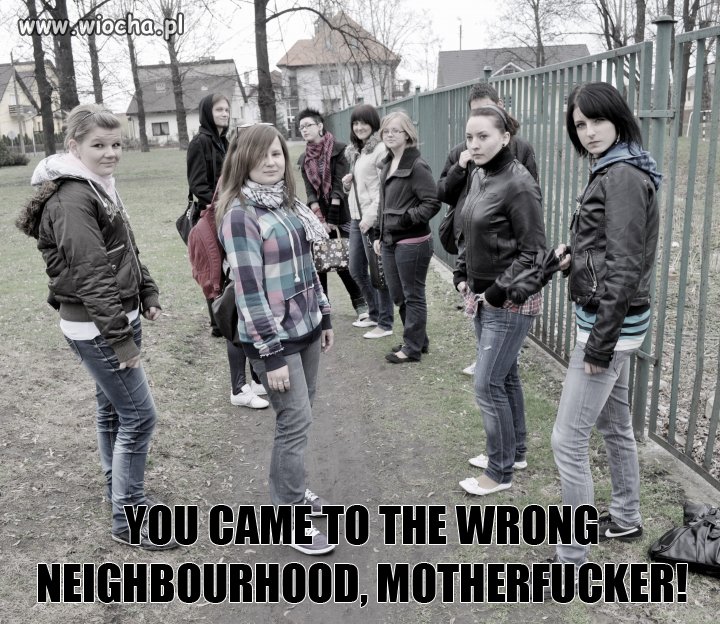 Wrong neighbourhood