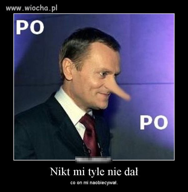 Nikt mi tyle nie dał